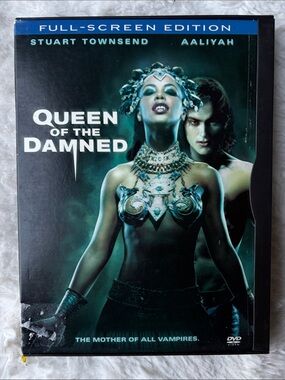 Queen of the Damned DVD — Teal & Black Cover (Full-Screen Edition)